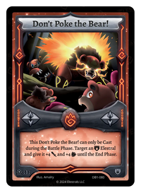 Dont Poke the Bear!