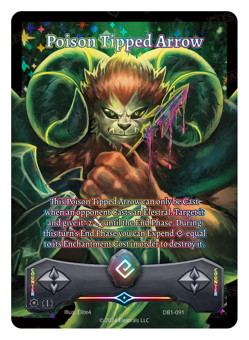 Poison Tipped Arrow (Full Art)